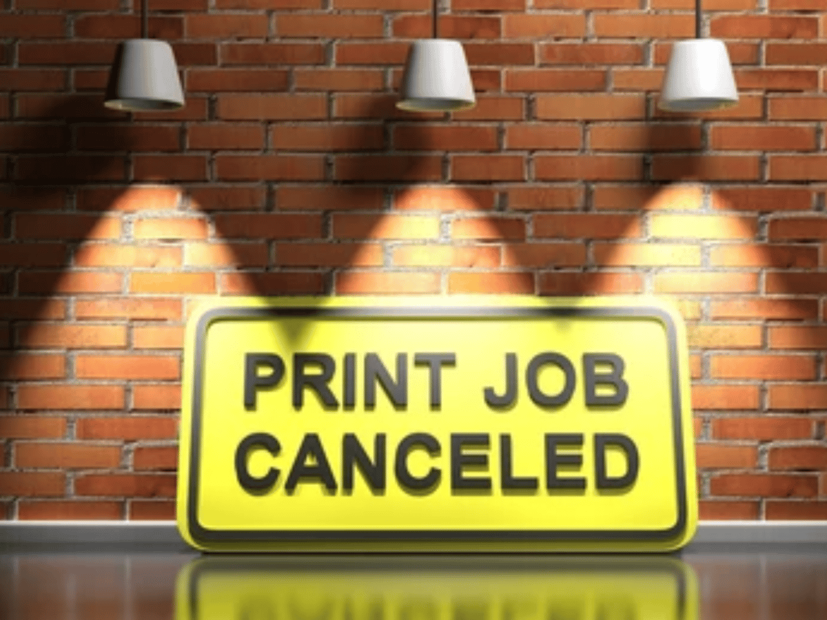 Cancel Jobs