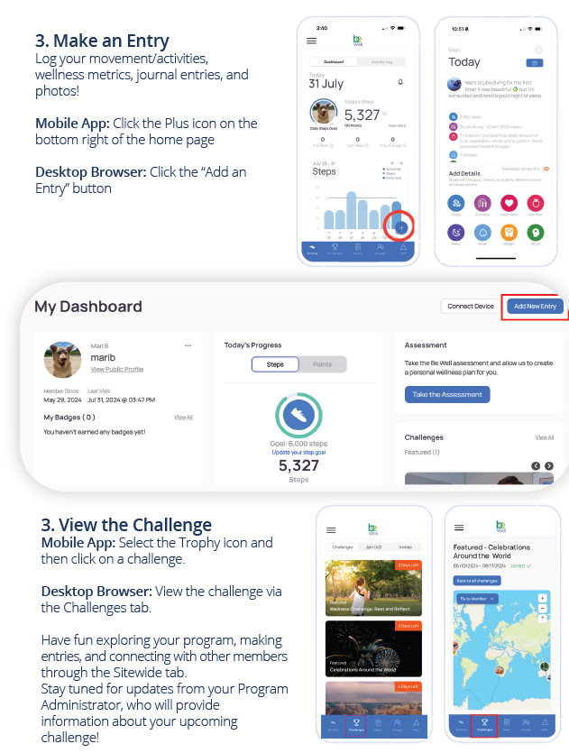 Walking Challenge App 2
